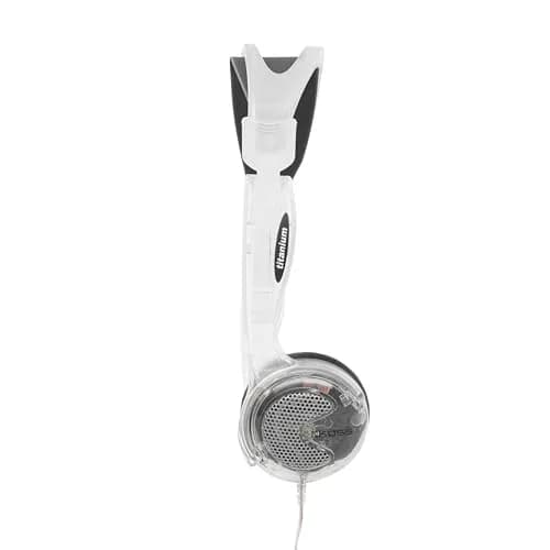 Koss KTXPro1 Clear Retro Style On-Ear Headphones | 15-25,000 Hz Frequency Response thumbnail 2
