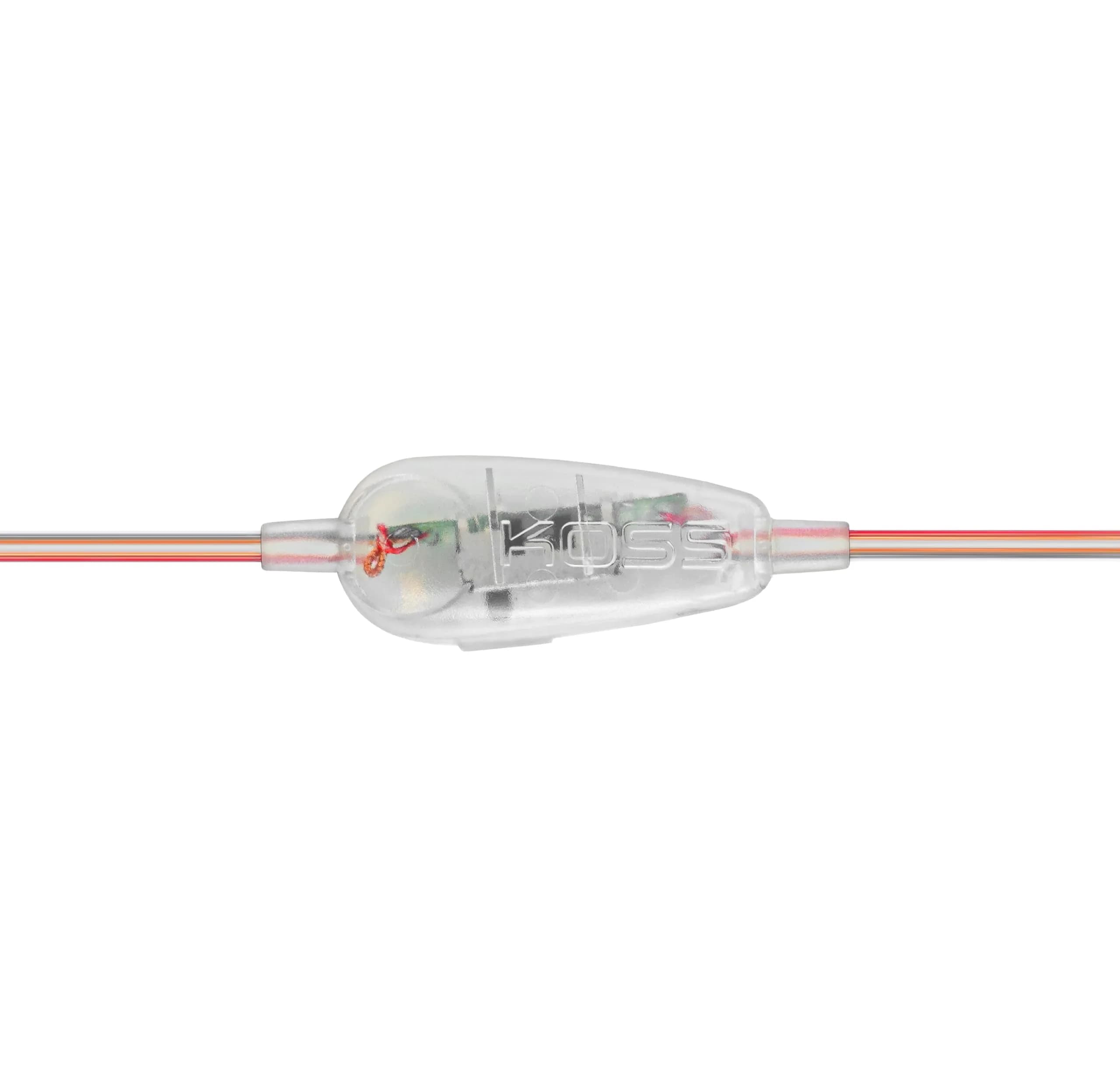 Koss KTXPro1 Clear Retro Style On-Ear Headphones | 15-25,000 Hz Frequency Response - view 3