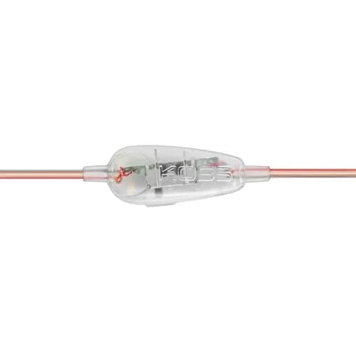 Koss KTXPro1 Clear Retro Style On-Ear Headphones | 15-25,000 Hz Frequency Response thumbnail 3