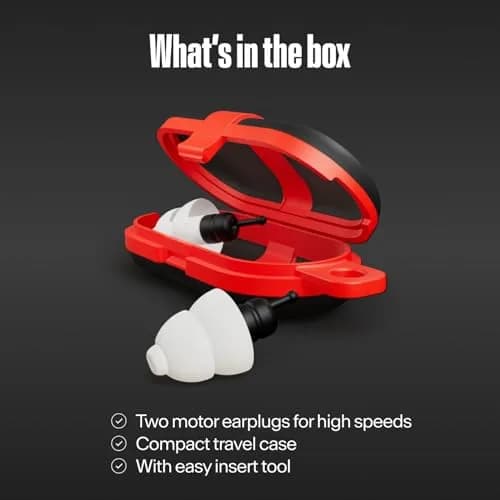 Alpine MotoSafe Tour Motorcycle Ear Plugs 17 dB SNR | Wind Noise Reduction for Tours thumbnail 8