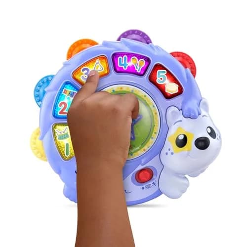 VTech Zoo Jamz Hedgehog Tambourine with Instruments and Games | Musical Toy for Toddlers 6.5" x 6" x 1.7" thumbnail 9