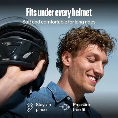 Alpine MotoSafe Duo Motorcycle Ear Plugs for Wind Noise Reduction | 2 Pairs (20dB SNR) thumbnail 4