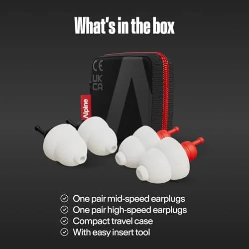 Alpine MotoSafe Duo Motorcycle Ear Plugs for Wind Noise Reduction | 2 Pairs (20dB SNR) thumbnail 8