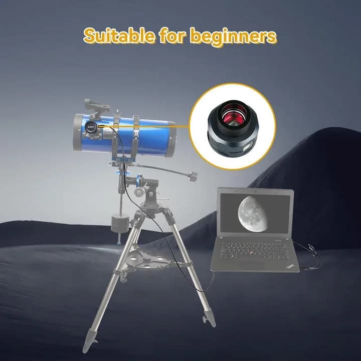 SVBONY SV105 Telescope Camera with UHC Filter | USB 2.0 IMX307 CMOS Color Astrophotography Camera for Beginners - view 7