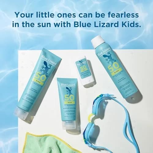 Blue Lizard Kids Mineral SPF 50 Sunscreen Lotion 10 fl oz (295ml) | Protects 98% UVB Rays thumbnail 8