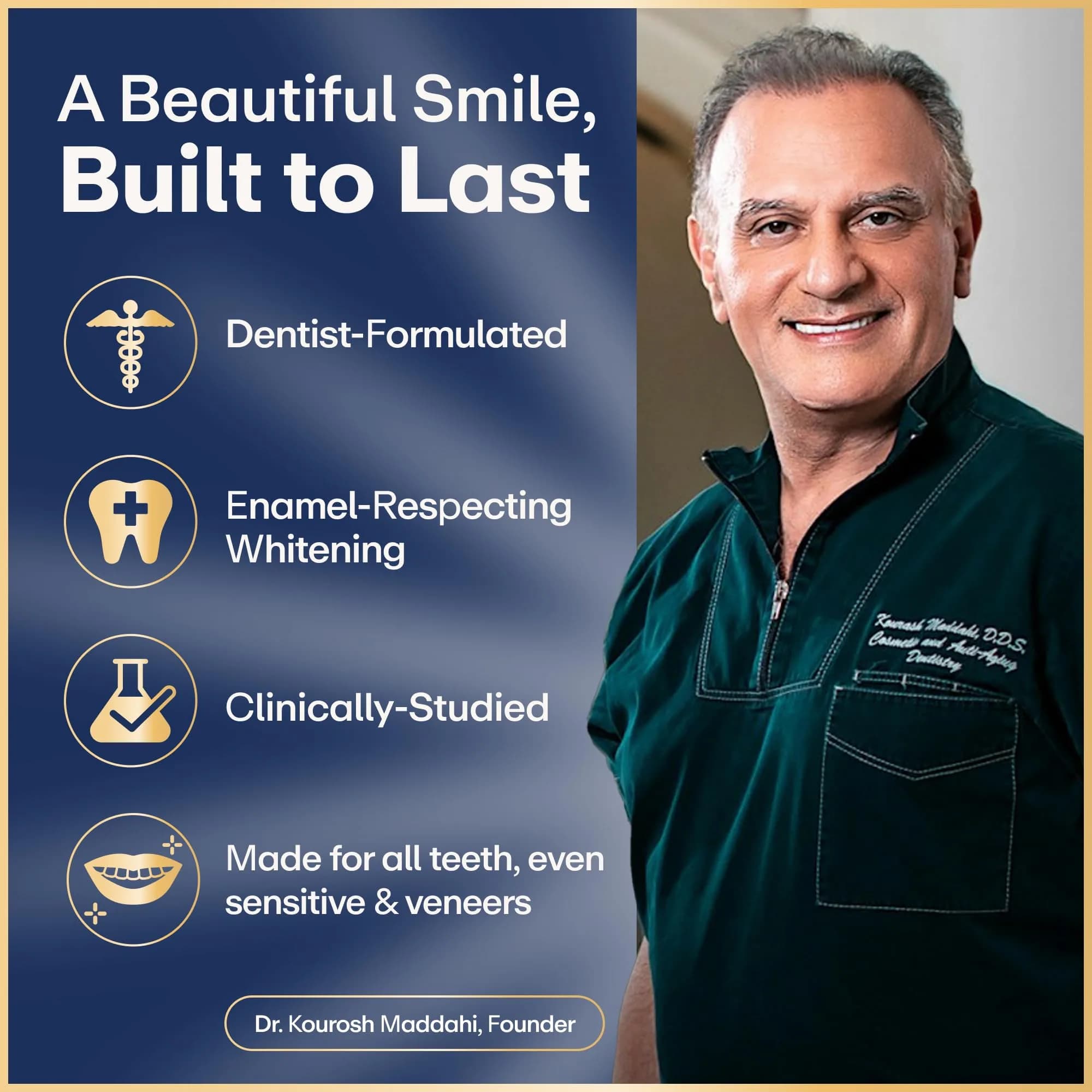 Lumineux Teeth Whitening Strips Enamel Safe Formula (863825) | Dentist-Formulated Stain Removal - view 6