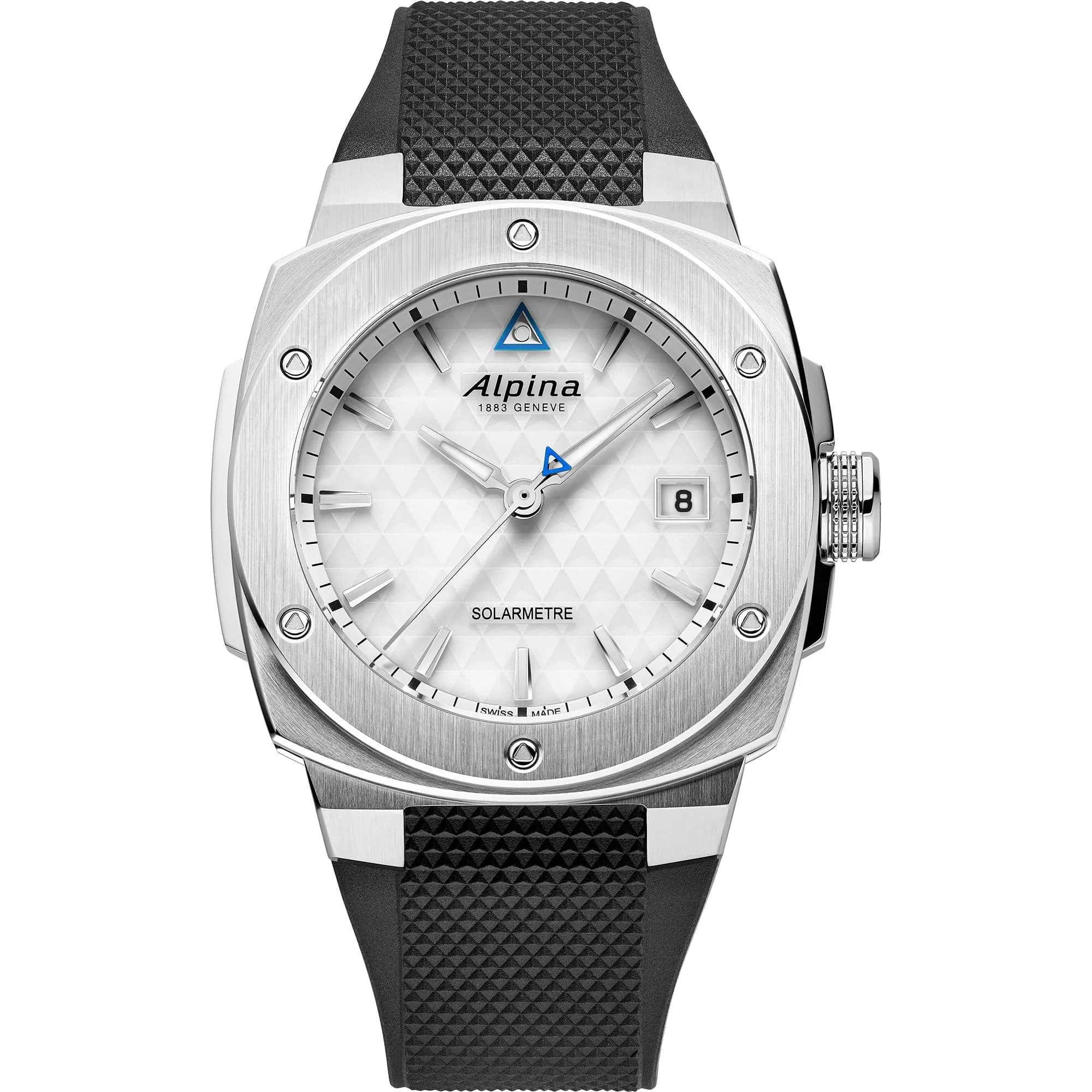 Alpina Unisex Solar Powered Solarmeter 37.5mm | Solar Quartz with 10-Month Power Reserve