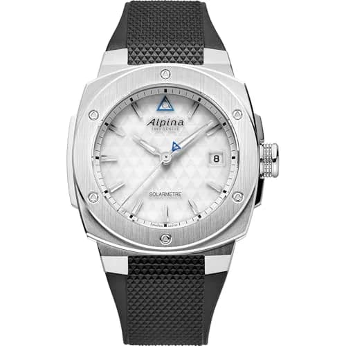 Alpina Unisex Solar Powered Solarmeter 37.5mm | Solar Quartz with 10-Month Power Reserve thumbnail 1