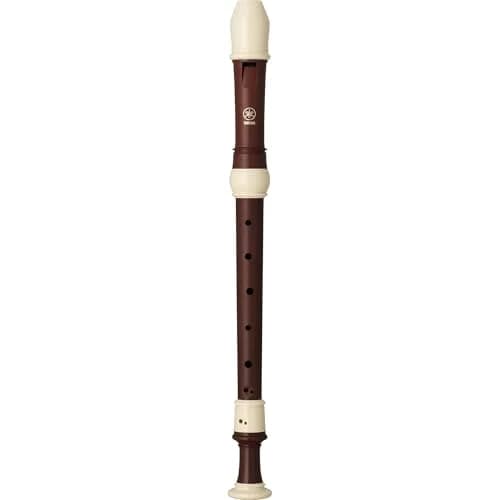 Yamaha YRA-322B Alto Recorder in F, Baroque Fingering, Double Holes, Simulated Rosewood Finish (1 Piece) thumbnail 1