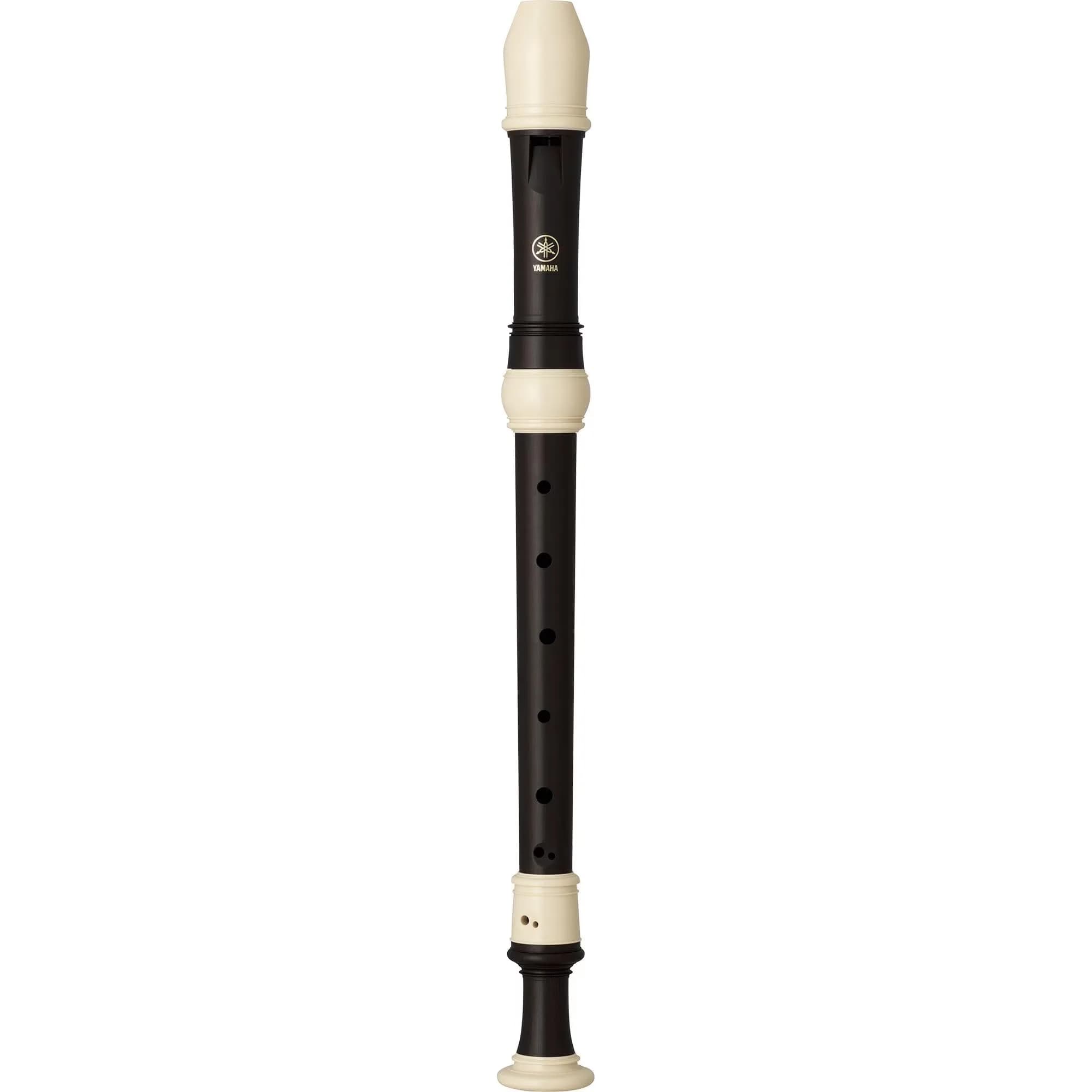 Yamaha YRA-324B Alto Recorder in F Baroque Fingering, Double Holes, 3-Piece Construction, Simulated Ebony Finish (1 Unit) - main product image