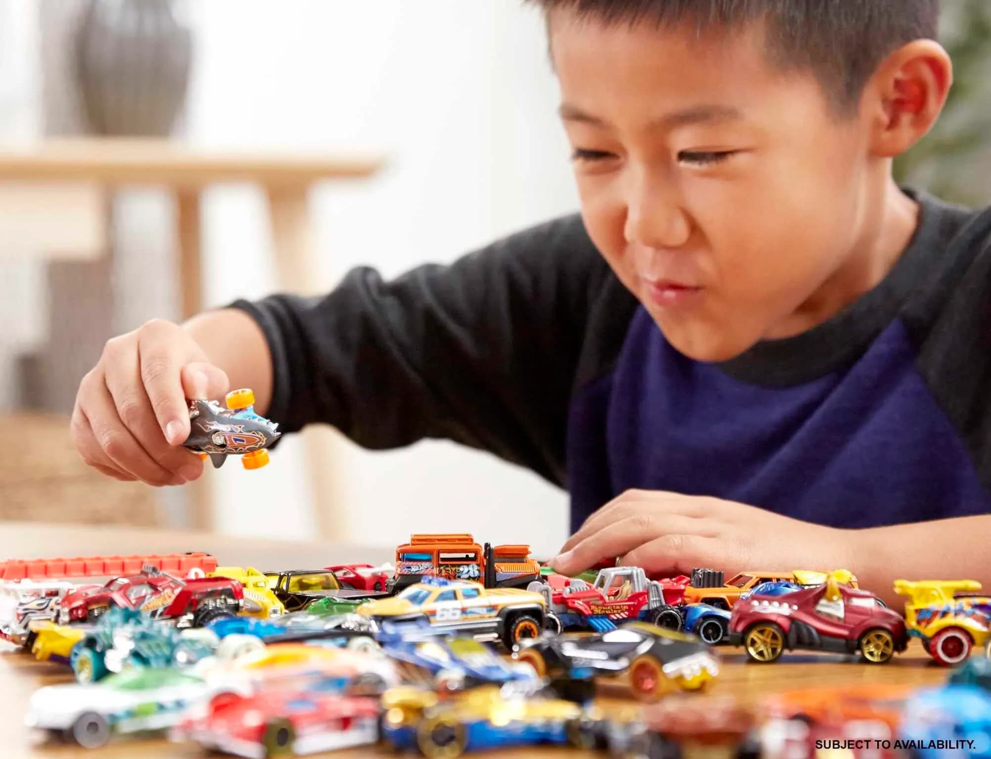 Hot Wheels Toy Cars & Trucks 40-Pack | Instant Collection of 20 1:64 Scale Vehicles - view 3
