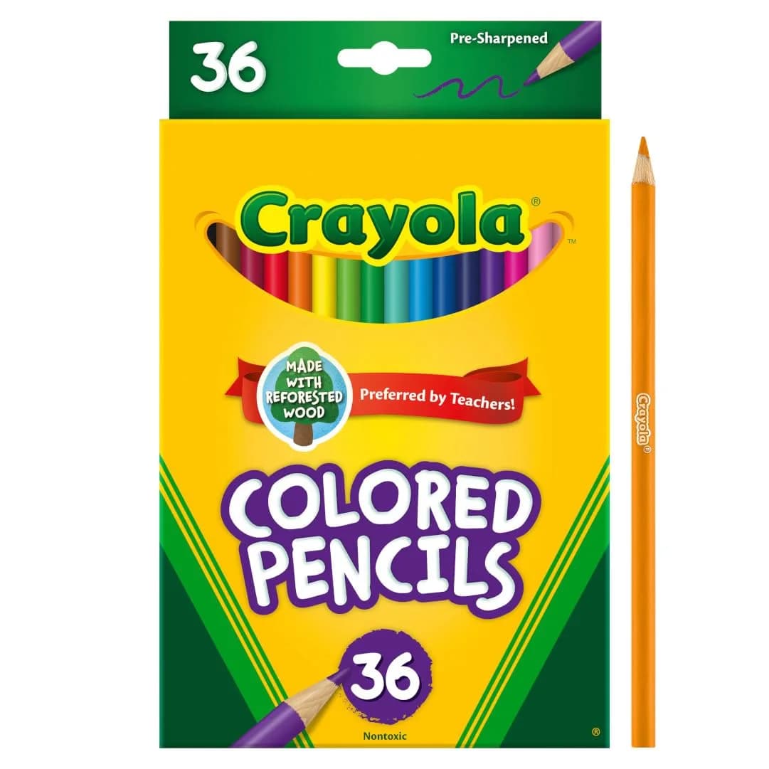 Crayola Colored Pencils (36ct, 432 Count) | Assorted Colors for Kids & Adults - view 2