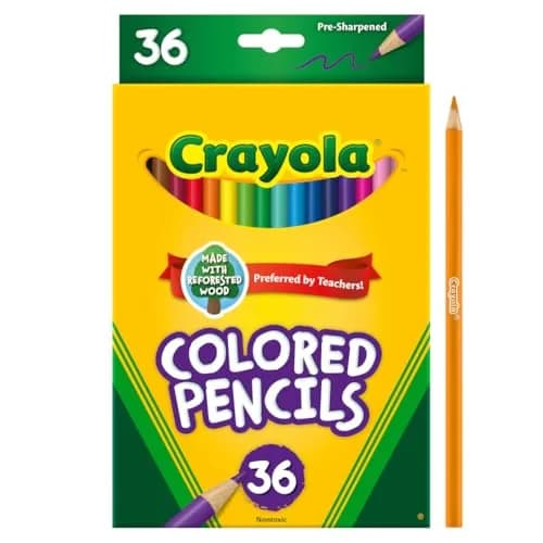 Crayola Colored Pencils (36ct, 432 Count) | Assorted Colors for Kids & Adults thumbnail 2