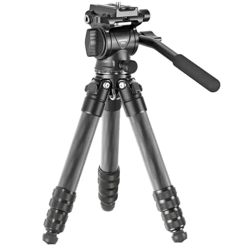 NEEWER Carbon Fiber Desktop Mini Tripod 10.8" | Portable Travel Camera Support thumbnail 1