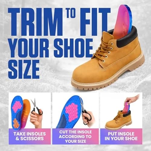 Akusoli Shoe Inserts for Women & Men S/M | All-Day Comfort & Support thumbnail 5