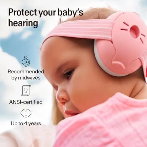 Alpine Muffy Baby Ear Muffs Noise Protection for Toddlers | 23 dB SNR (114g) thumbnail 2