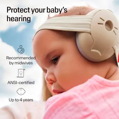 Alpine Muffy Baby Ear Muffs Noise Protection | Toddler Ear Protection for Infants and Toddlers up to 4 Years | 23 dB SNR thumbnail 2
