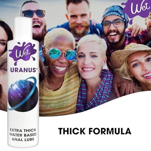 Wet Uranus Extra Thick Water-Based Anal Lube 3 Fl Oz | Long-Lasting, Body-Safe, Paraben-Free thumbnail 4