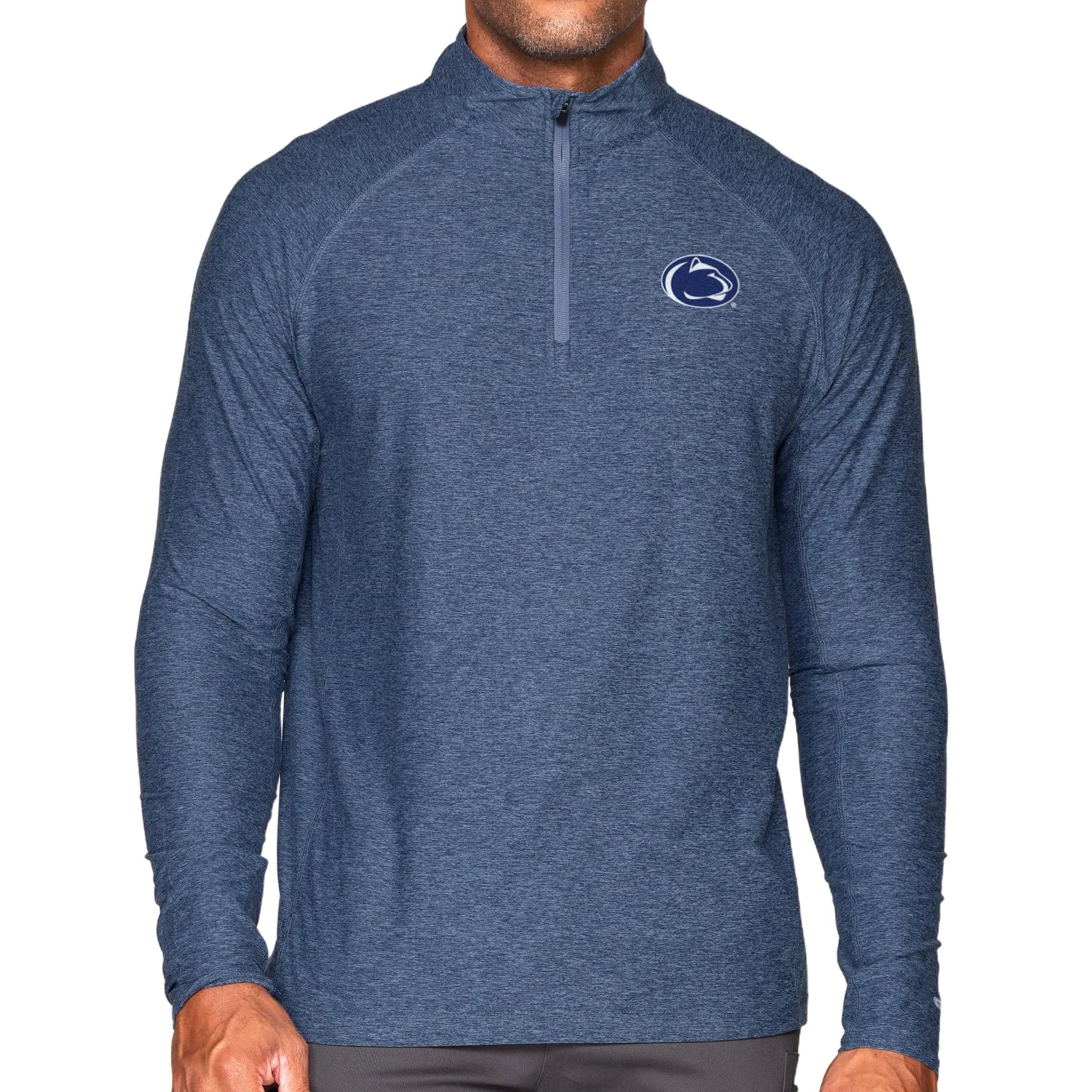 COLOSSEUM Men's Penn State Nittany Lions Vapor 1/4 Zip Navy Medium | Collegiate Team Pride
