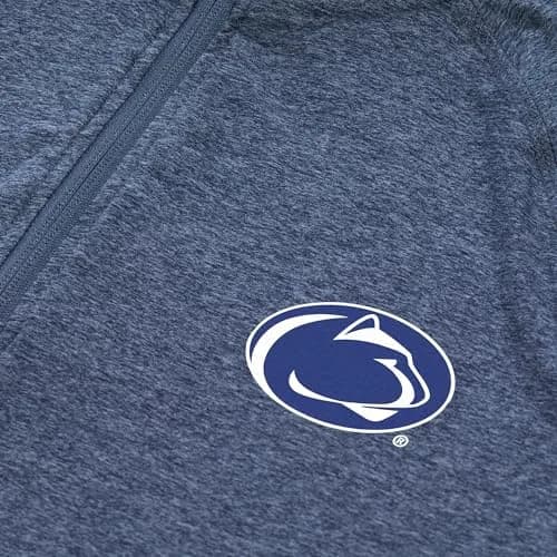 COLOSSEUM Men's Penn State Nittany Lions Vapor 1/4 Zip Navy Large | Collegiate Licensed Fanwear thumbnail 3