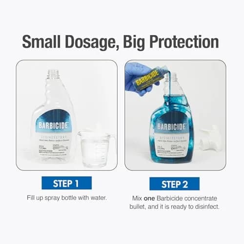 BARBICIDE Disinfectant Spray 2 oz | EPA Registered, Ready-to-Use, Professional Salon & Barber Tool Disinfectant thumbnail 4
