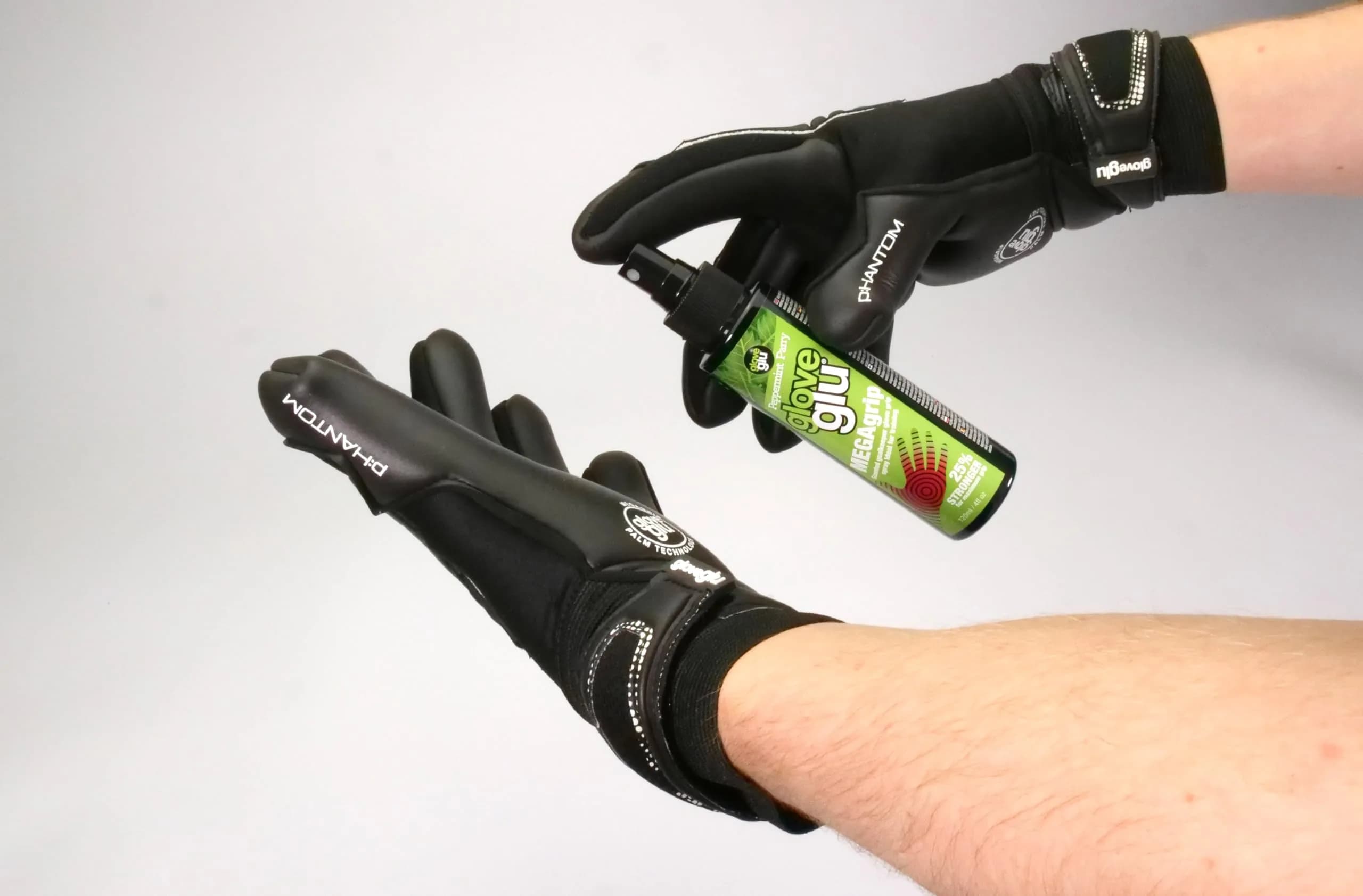 Gloveglu MEGAgrip Goalkeeper Glove Grip Spray - Peppermint Scent, 4.05 fl oz - view 3