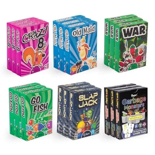 Regal Games Classic Card Games Set (18 Decks, Cardstock) | Educational & Fun for Kids Ages 4+ thumbnail 1