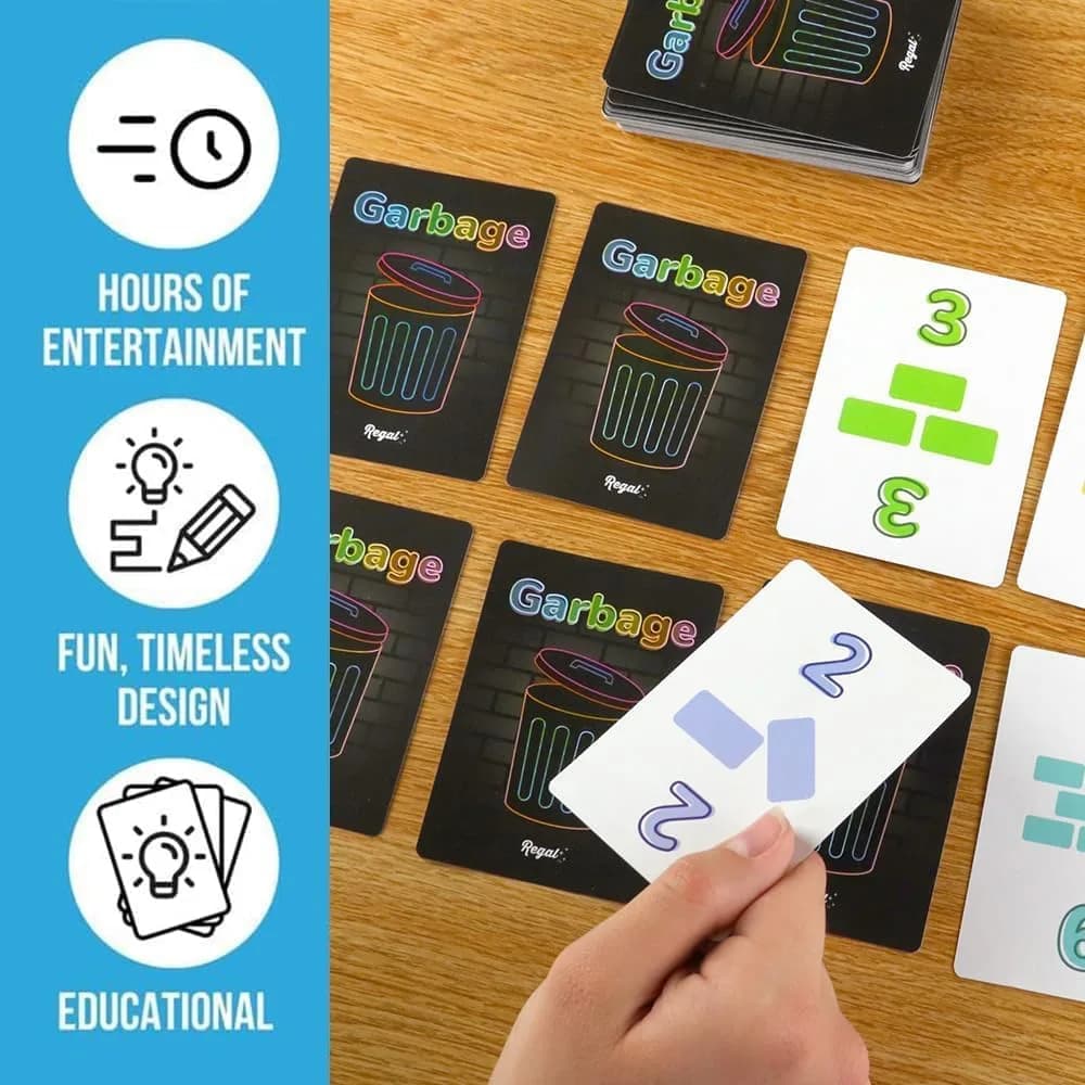 Regal Games Classic Card Games Set for Kids & Families - 54 Decks (6 Packs of 9 Games) | Educational & Fun for Ages 4+ - view 4