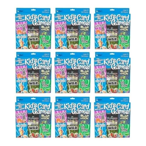 Regal Games Classic Card Games Set for Kids & Families - 54 Decks (6 Packs of 9 Games) | Educational & Fun for Ages 4+ thumbnail 2
