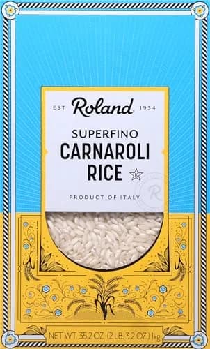 Roland Foods Carnaroli Rice 35.2 Oz | King of Risotto, Gluten-Free, Italy Sourced thumbnail 1