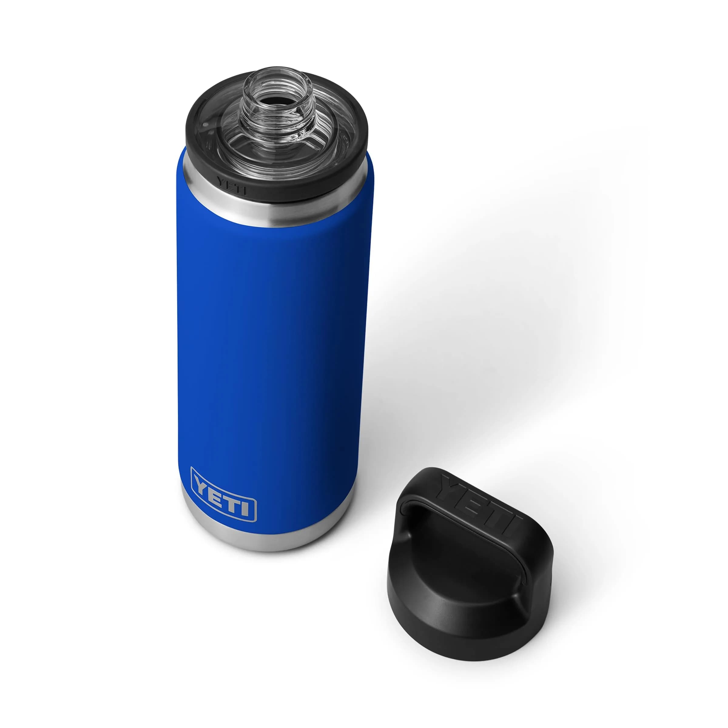 YETI Rambler 26 oz Royal Blue Bottle with Chug Cap - Stainless Steel, Vacuum Insulated - view 3
