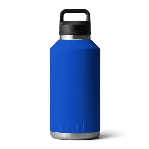 YETI Rambler 64 oz Bottle with Chug Cap, Royal Blue | 1.9 L (64 oz) Vacuum Insulated Stainless Steel thumbnail 5