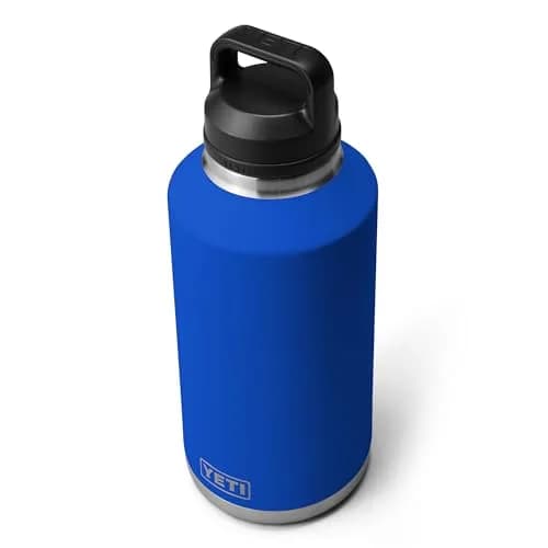 YETI Rambler 64 oz Bottle with Chug Cap, Royal Blue | 1.9 L (64 oz) Vacuum Insulated Stainless Steel thumbnail 7