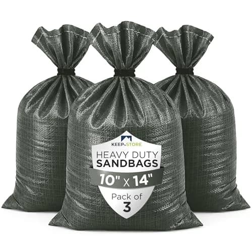 Keep N Store Heavy Duty Sand Bags Pack of 3 | Flood Control & Heavy Load Stabilization thumbnail 1