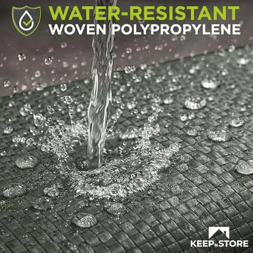 Keep N Store Heavy Duty Sand Bags Pack of 5, 36x48 inches | UV Resistant Woven Polypropylene Flood Control Bags thumbnail 8