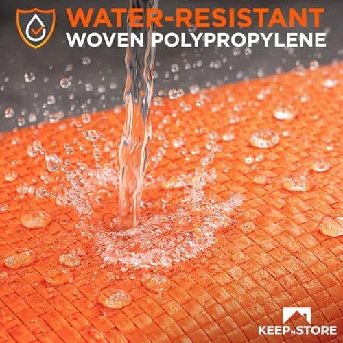 Keep N Store Heavy Duty Sand Bags Pack of 24, Bright Orange 10x14 inches | Flood Control & Weight Bags thumbnail 8