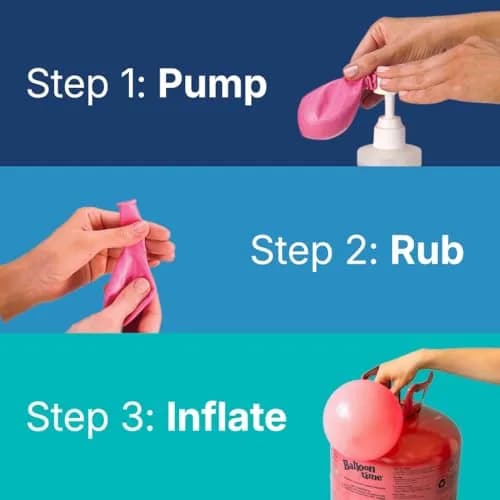 HI-FLOAT ULTRA HI-FLOAT Balloon Treatment with Pump – 5 oz (148ml) – Extends Helium Float Time Up to 25x for Latex Balloons – Professional Party & Event Decor Solution (6 Pack) thumbnail 4