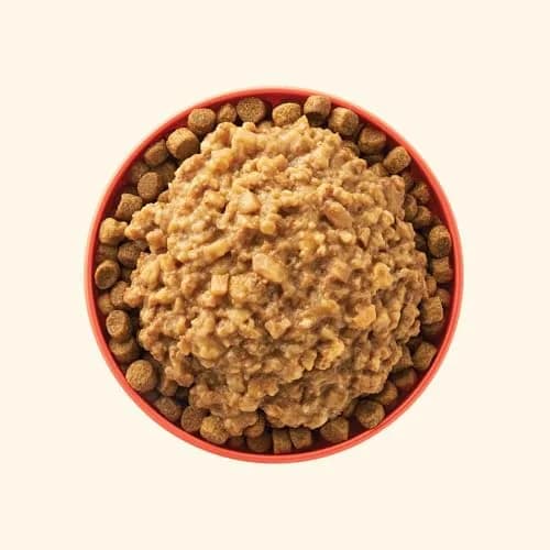 YOUR PET'S KITCHEN Oatmeal Apple Crisp Topper, 3.5 oz (12-Pack) | Wholesome Dog Food Topping with Real Apple & Oats thumbnail 2