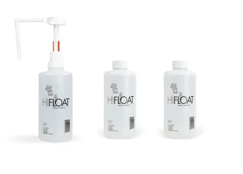 HI-FLOAT Ultra Hi-Float Balloon Treatment 24 oz (710 ml) Bottles with Pump (3 Pack) | Extends Helium Balloon Float Time Up to 25x Longer thumbnail 1