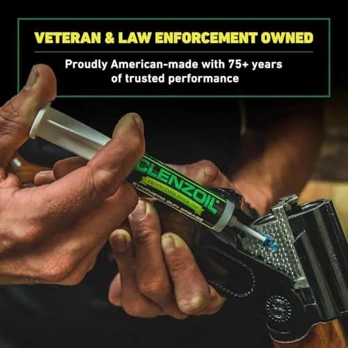 CLENZOIL Synthetic Gun Grease Syringe 0.5 oz | All Firearms, Extreme Heat & Pressure Protection thumbnail 5