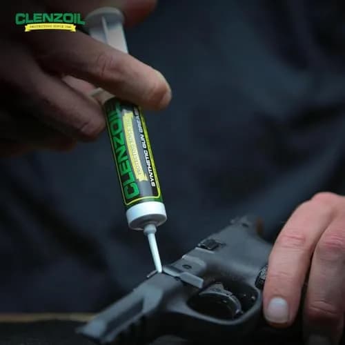 CLENZOIL Synthetic Gun Grease Syringe 0.5 oz | All Firearms, Extreme Heat & Pressure Protection thumbnail 6