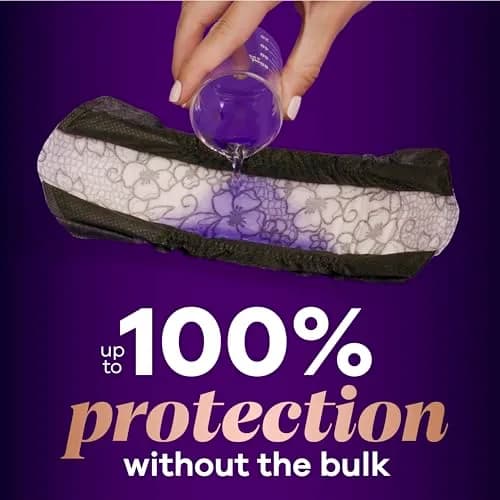 Always Discreet Boutique Adult Incontinence Bladder Leak Pads for Women, Long Length | Up to 100% Leak Protection thumbnail 3