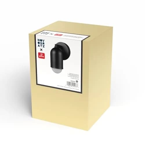 Novogratz x Globe Electric Rechargeable Battery Wall Sconce | Modern LED Wall Light with 3 Brightness Levels thumbnail 5