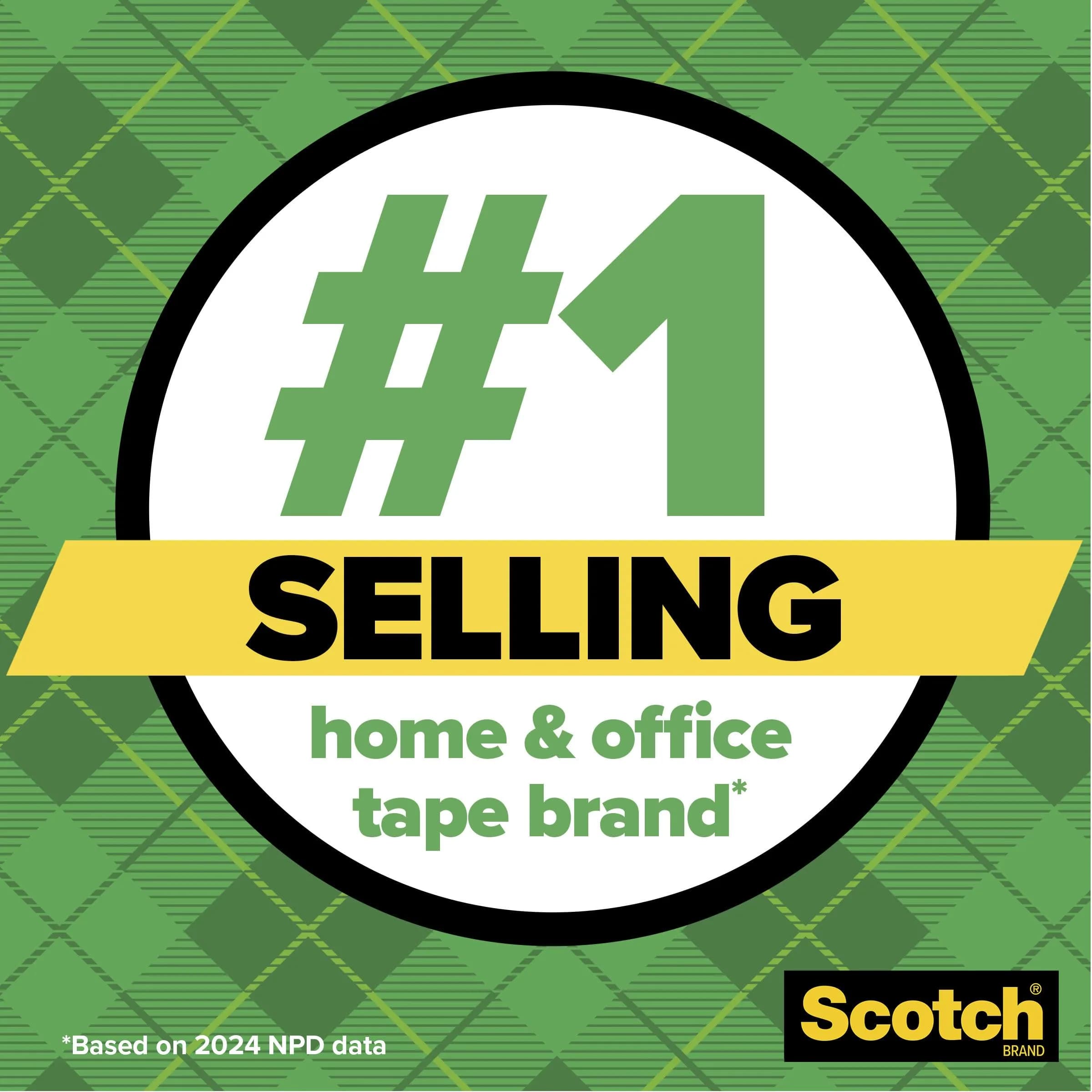 Scotch Magic Tape Bundle with Dispensers, 9 Rolls Total | Invisible, Photo-Safe, Write-On Tape for Office & School - view 2