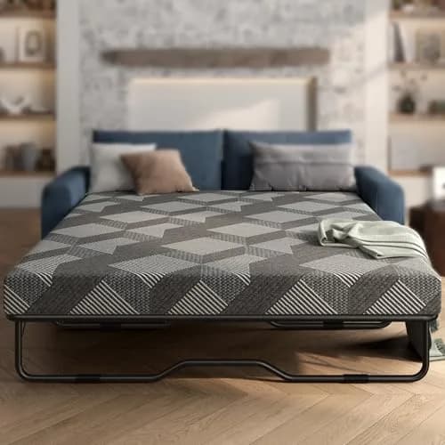 Wellynap 4 Inch Gel Memory Foam Sofa Mattress Queen Size | Space-Saving Comfort Support thumbnail 1