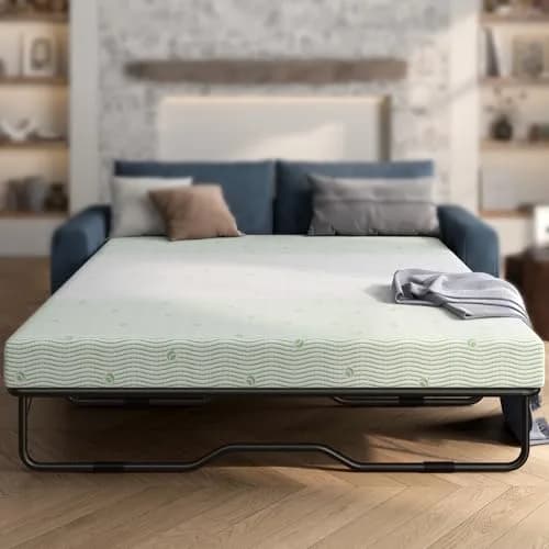 Wellynap 4 Inch Gel Memory Foam Sofa Mattress Queen Size | Support & Comfort for Indian Spaces thumbnail 1