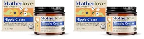 Motherlove Organic Nipple Cream 4 fl oz (118 ml) | Lanolin-Free, USDA Organic, Safe for Baby thumbnail 1