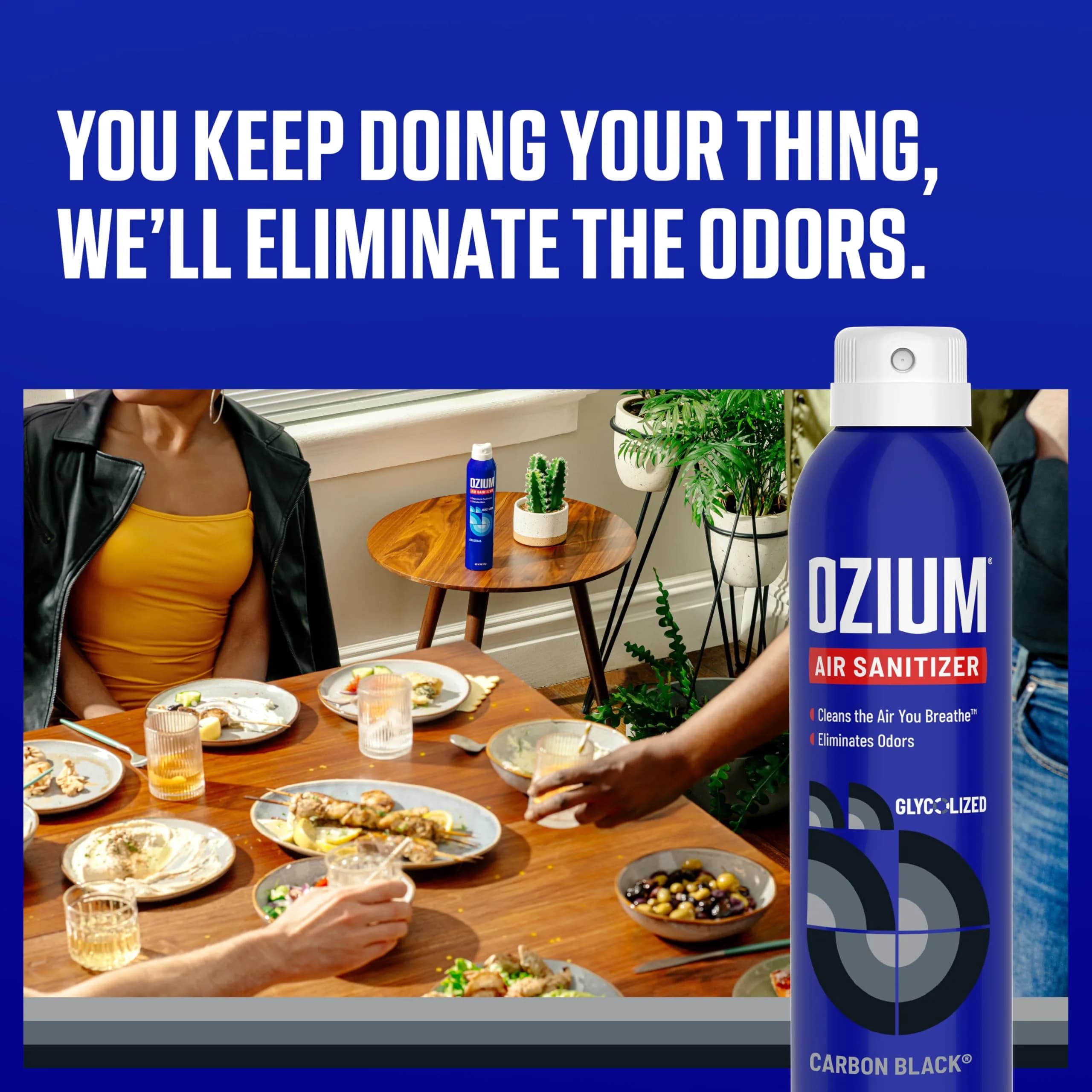 Ozium Air Sanitizer & Odor Eliminator Spray, 8 oz (236ml) | Sanitizes Air & Eliminates Odors - view 2