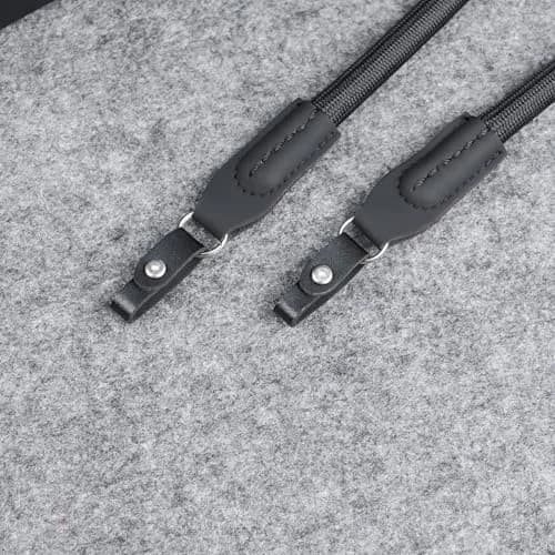 JJC R50 V R6 R5 II Camera Hand Wrist Shoulder Neck Strap Adapter Loop Connector | Durable Microfiber Leather & PVC (for Camera w Square Hole) thumbnail 8
