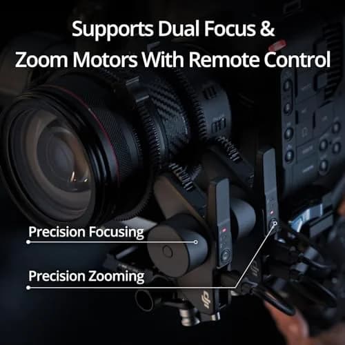 DJI RS 4 Pro Combo (2026) Gimbal Stabilizer for DSLR & Cinema Cameras | 4.5kg Payload, Vertical Shooting thumbnail 6